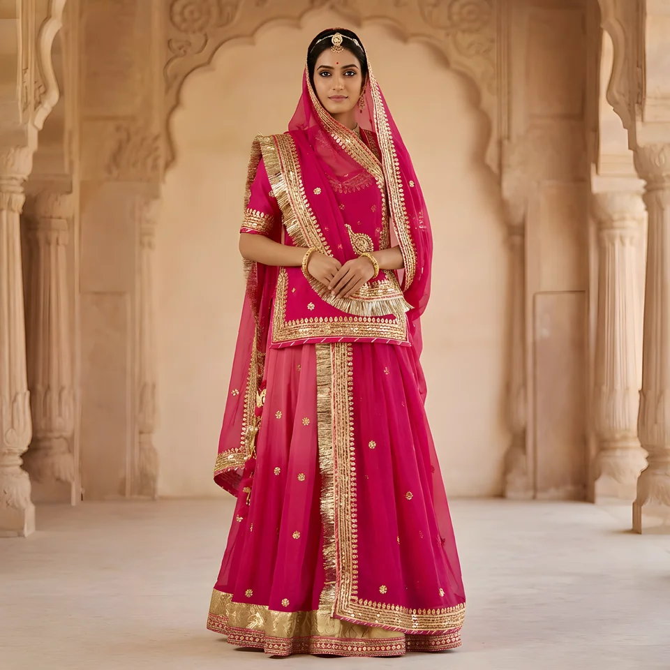 Rajputi Poshak โ Rajasthani Traditional Dress
