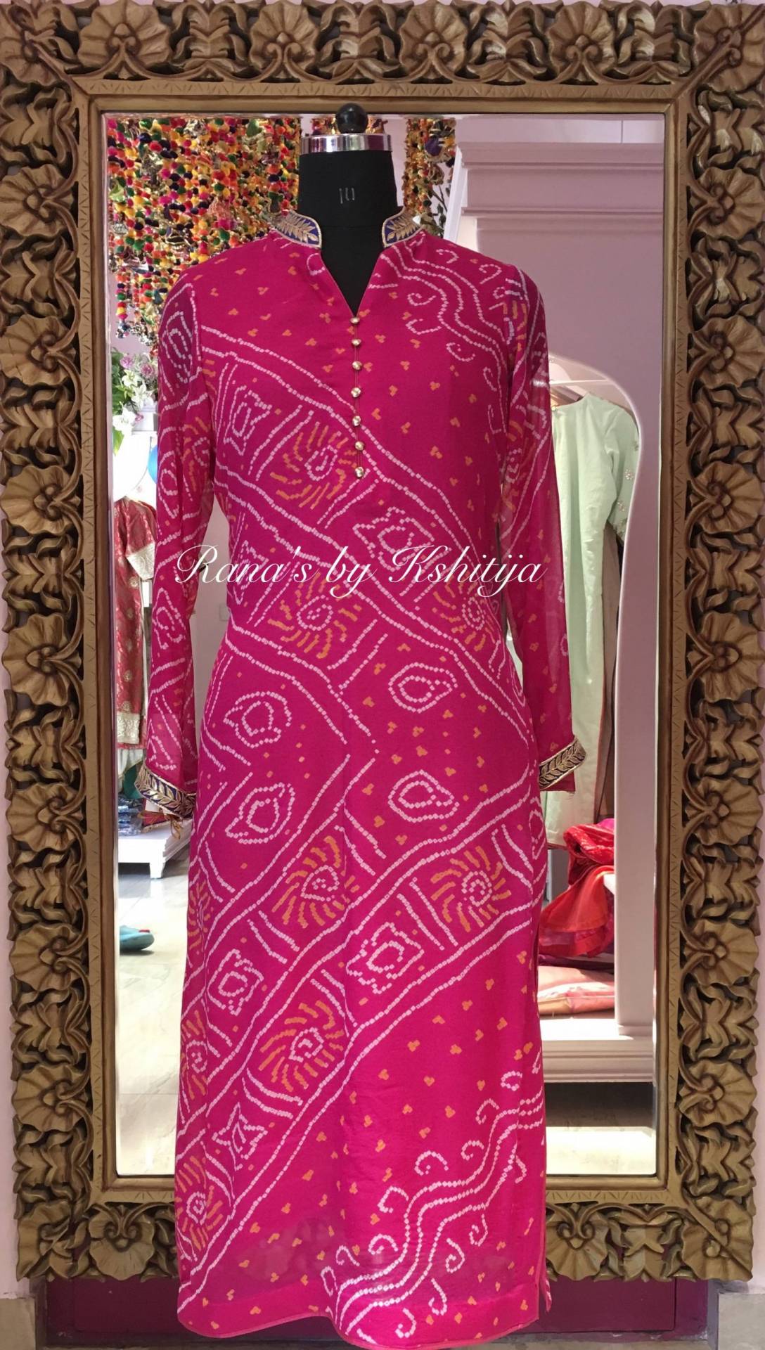 Viyaa Designer Bandhan D.NO.1001 T0 1008 Bandhej Gown Kurtis in Single and  Full Catalog at Rs 1299.00 | Near Guru Nanak Hospital | Surat | ID:  25448026030