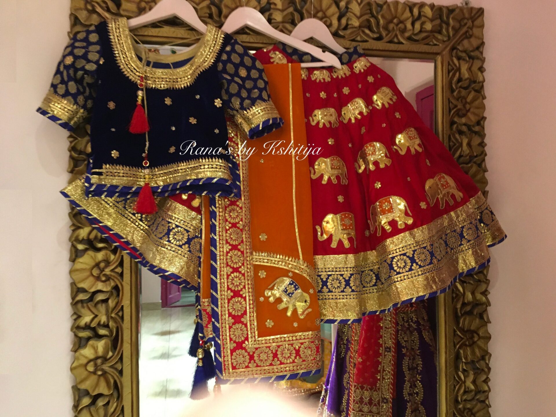 Pure Micro Velvet Bridal Lehenga In Red With Embroidery & Stone Work