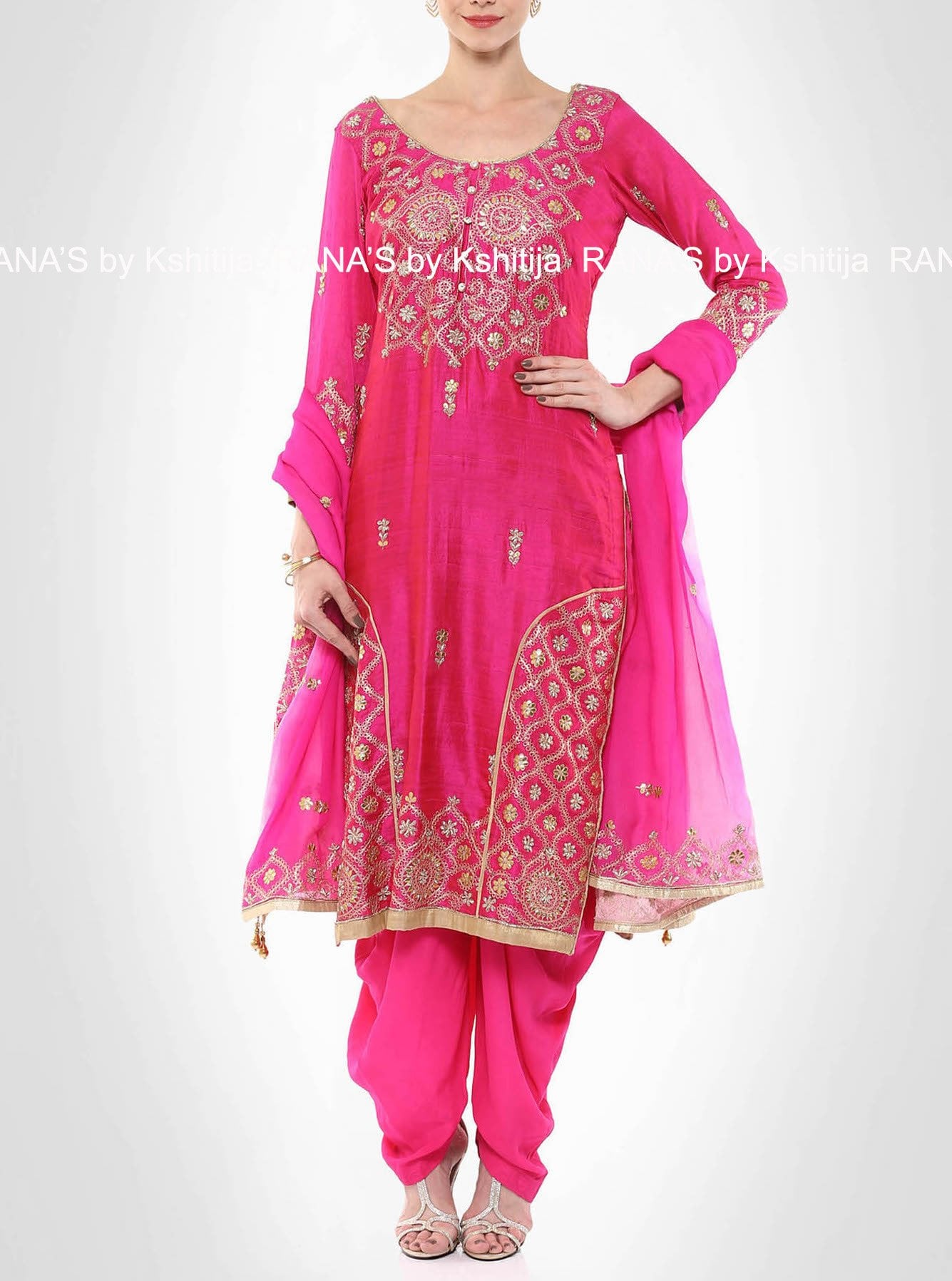 Rich New Aari Handworked Salwar Suit